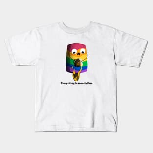 Popsicle on Fire Kids T-Shirt